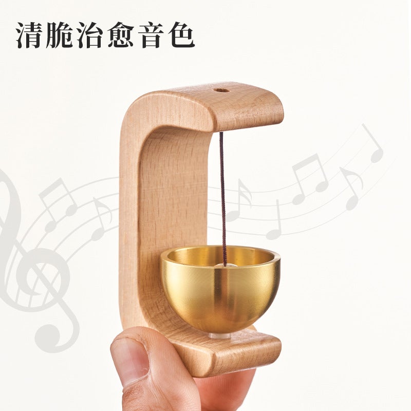 Brass Dopamine Bell Creative Bedroom Hanging Door Bell Meditation Summer Wind Hanging Door Bell - Image 5